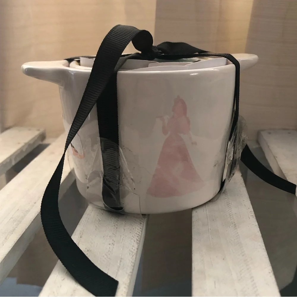 Rae Dunn Disney princess watercolor silhouette measuring cups set